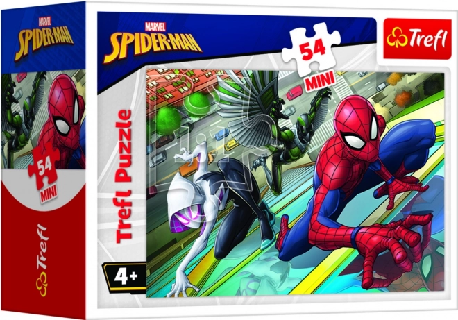 Minipuzzle Spiderman 54 elementów