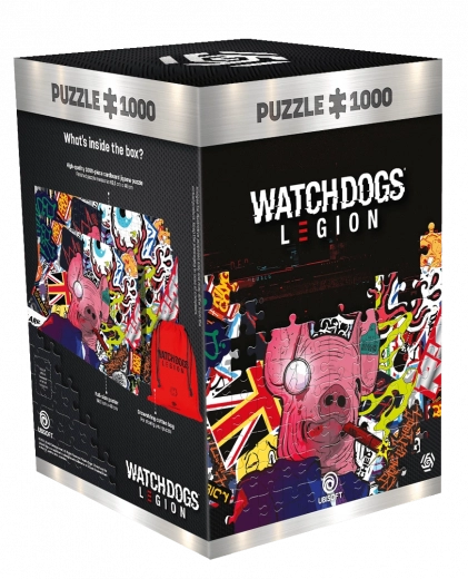 Puzzle Watch Dogs: Legion – świńska maska 1000 elementów