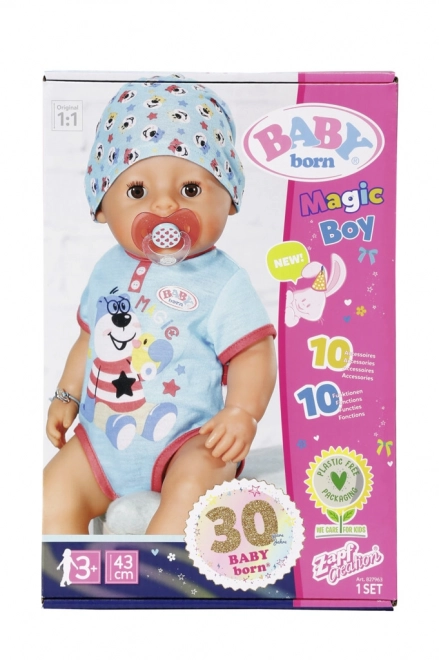 BABY born z magicznym smoczkiem, chłopiec, 43 cm