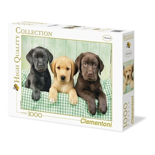 Puzzle 1000 elementów Trzy Labradory