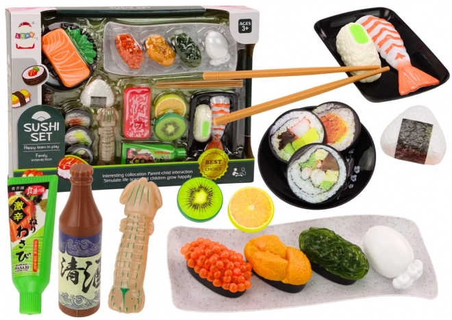 Zestaw do sushi dla dzieci Zestaw Krewetek 22 elementy.