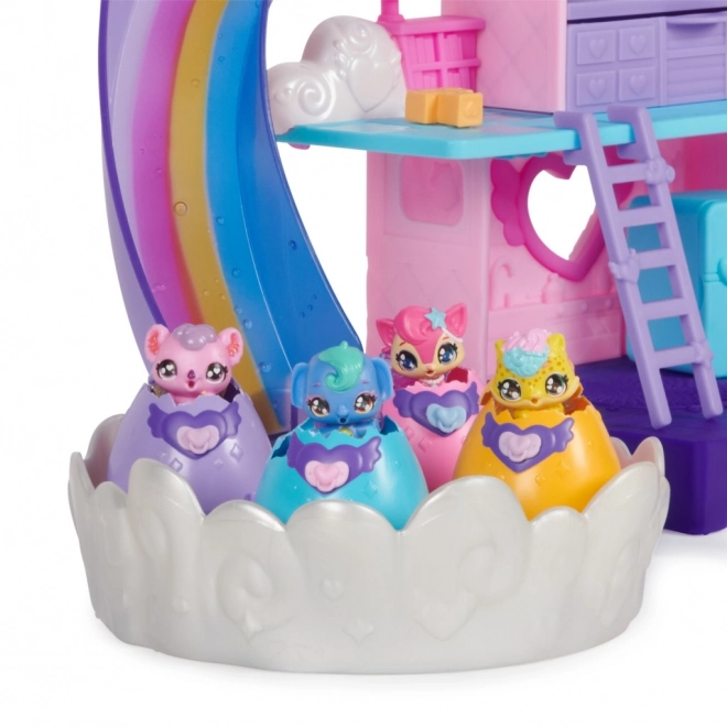 Hatchimals zestaw zabawowy Tęczowy świat wylęgu w wodzie