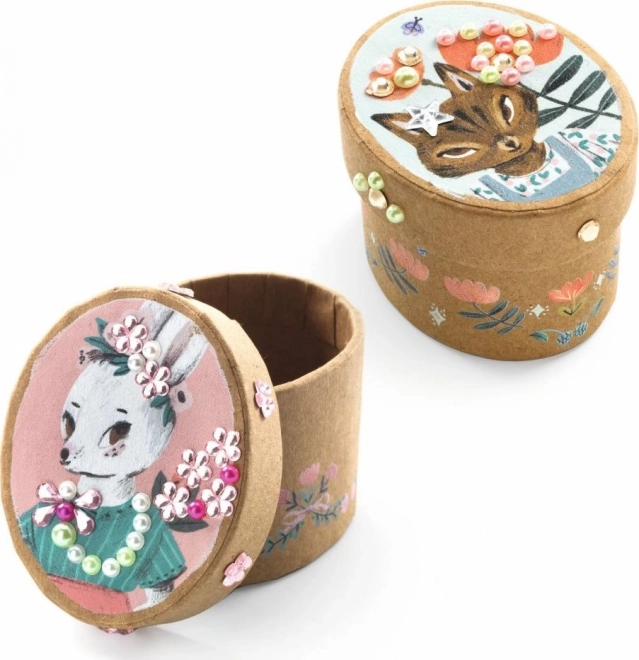 DJECO DIY Pudełka do ozdabiania