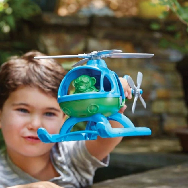 Helikopter Green Toys niebieski