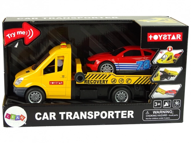 Ciężarówka Transporter Pomoc Rampowej Auto Dźwięki Światła