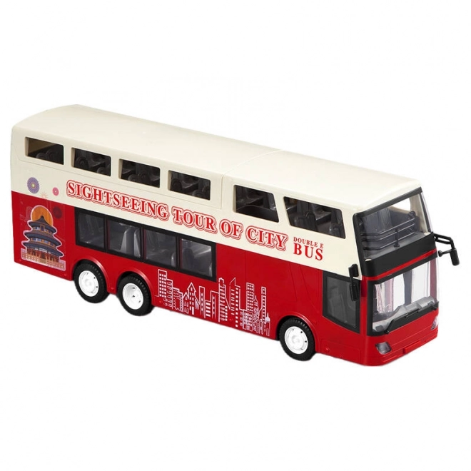 Zdalnie sterowany autobus RC 1:18 Double Eagle (czerwony) E640-003