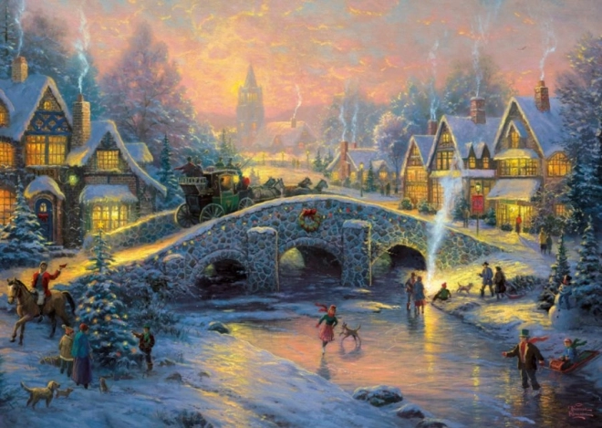 Puzzle Magia Świąt 1000 elementów