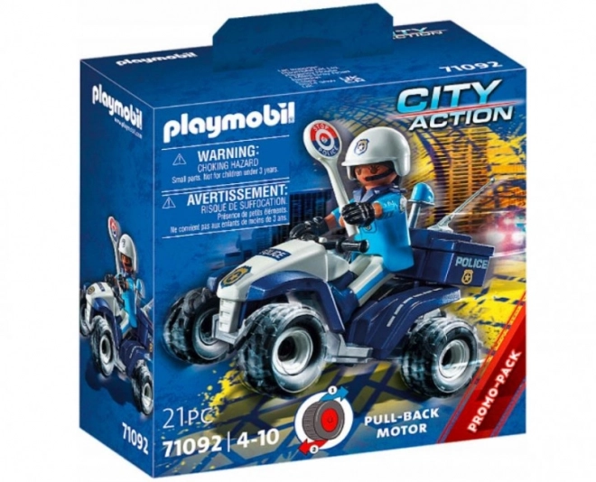 City Action Policja szybki quad