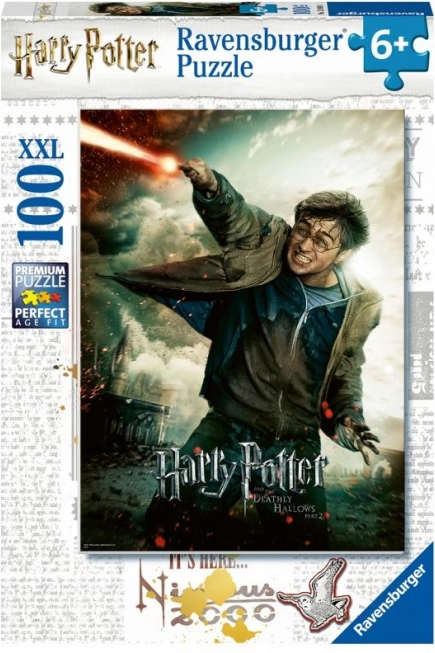 Puzzle 100 elementów XXL Harry Potter Wingardium Leviosa