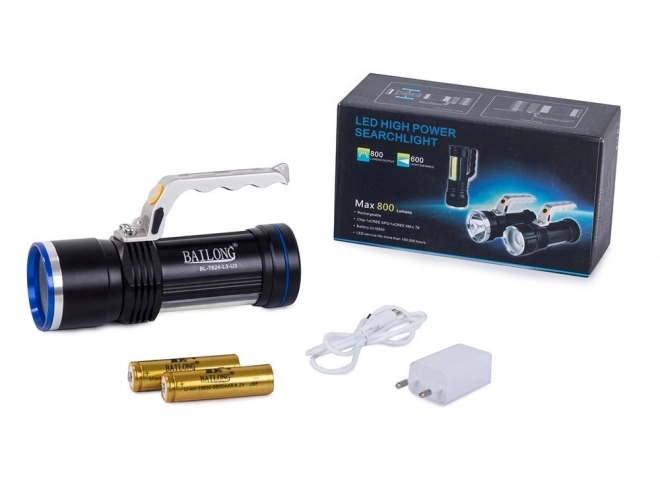 Wojskowa latarka LED z Cree XM-L3-U3 Zoom od Bailong