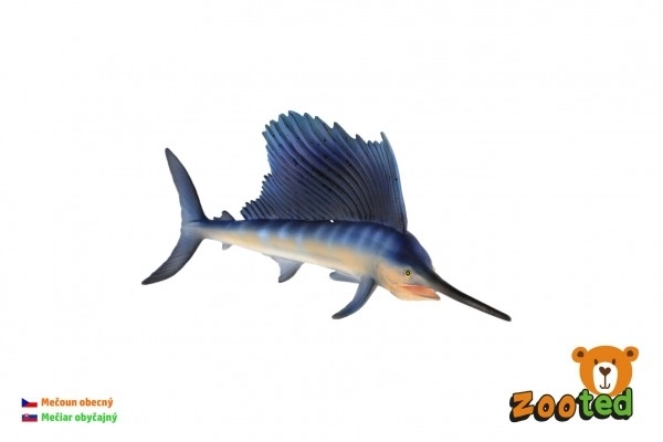 Miecznik zwyczajny zooted plast 16cm w woreczku