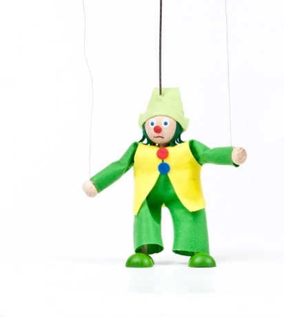 Gerlich drewniana marionetka Wodnik Ćvachtal 12 cm