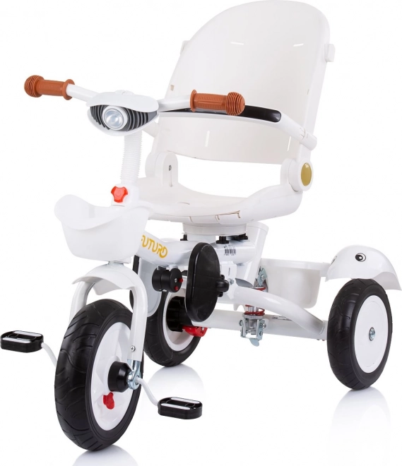 CHIPOLINO Trójkołowiec z daszkiem Futuro 2w1 Krówka