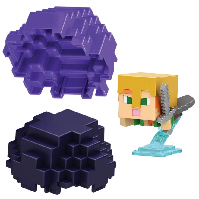 Minecraft mini figurka w jajku