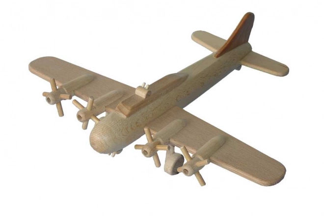 Drewniany model samolotu Bombowiec B17 duży