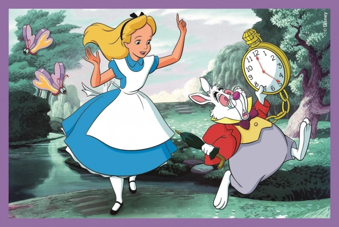 CLEMENTONI Obrazkowe kostki Disney klasyka, 6 kostek