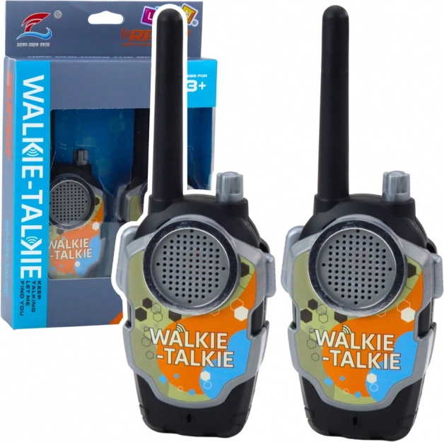 Dziecięce krótkofalówki walkie talkie – zestaw 2 szt., zasięg do 1000 m