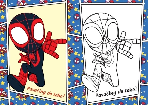 Kolorowanki Spidey