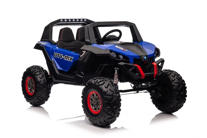 Dziecięcy elektryczny buggy UTV-MX niebieski