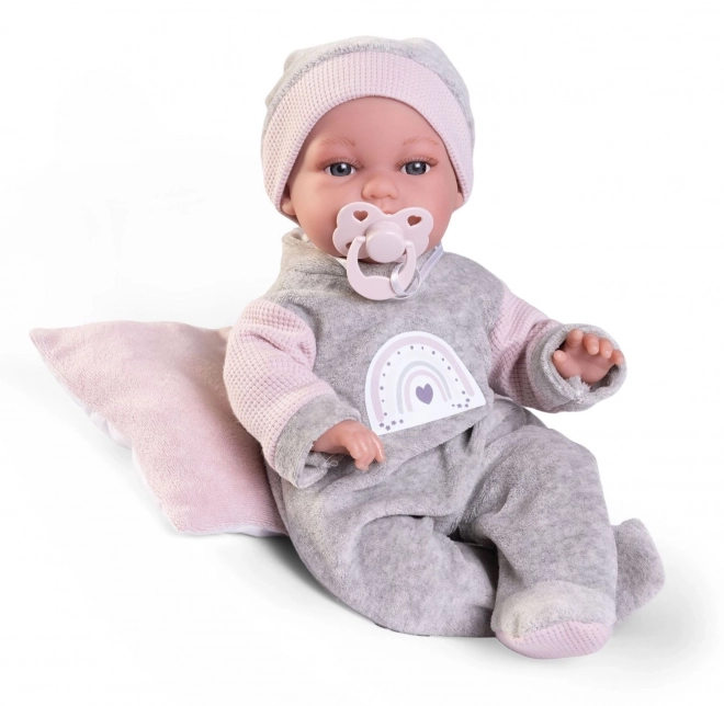 Antonio Juan 70363 TONETA - realistyczna lalka niemowlę z specjalną funkcją ruchową i miękkim materiałowym ciałem - 34 cm
