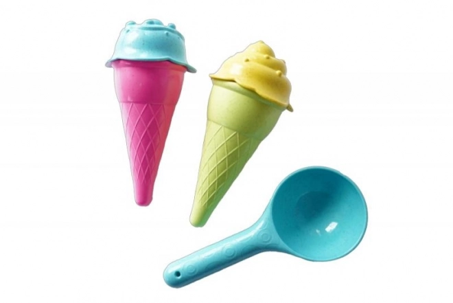 Foremki do piasku PLEJO Babki Lody