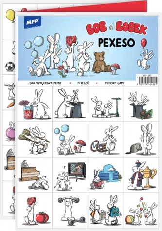 Pexeso Bob i Bobek 3×A4