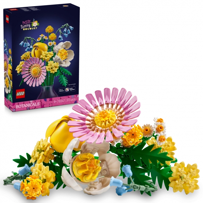 LEGOae 10347 BOTANICALS Delikatny Bukiet Słoneczny