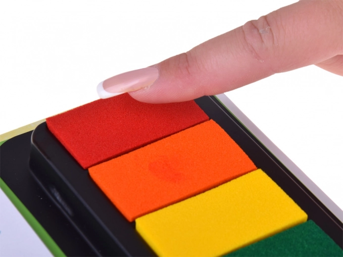 Zintegrowana paleta 7 kolorów do natychmiastowego tworzenia