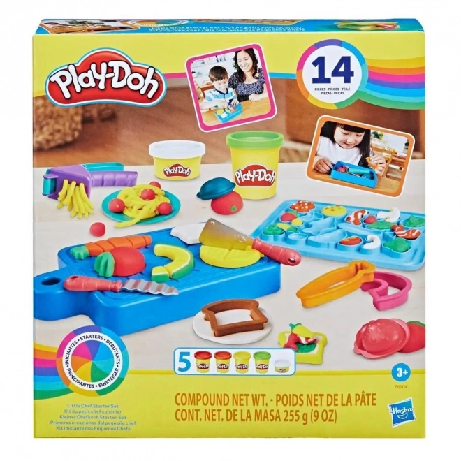 Zestaw Startowy Play-Doh Mały Kucharz i Nauka Krojenia