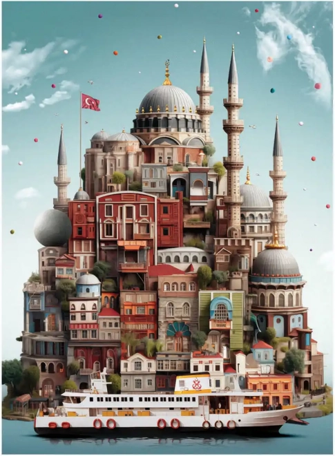 Puzzle Tophane 1000 elementów