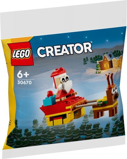 LEGO Creator – przejażdżka saniami z Mikołajem