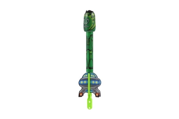 Strzałka wystrzałowa z dźwiękiem plastik 25cm 4 kolory na karcie 13x31,5x4cm