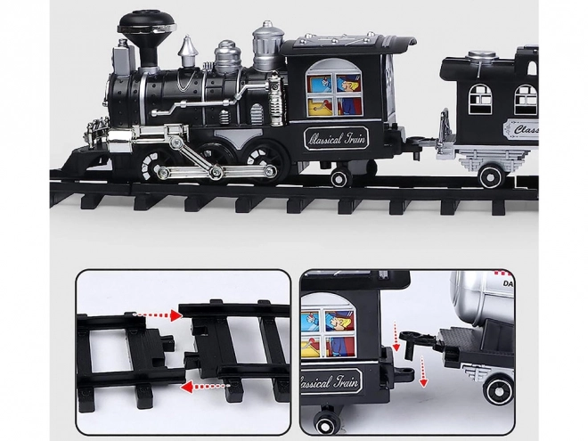 RC0612 Lokomotywa z wagonami na zdalne sterowanie