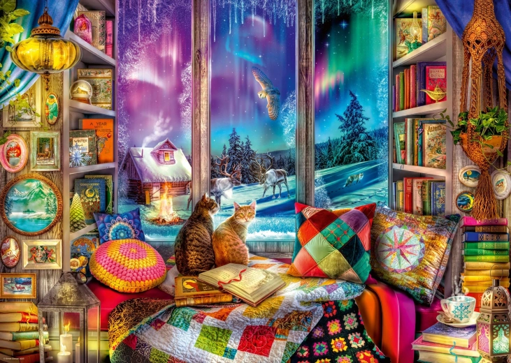 Ravensburger puzzle Ucieczka do magicznego świata 1000 elementów