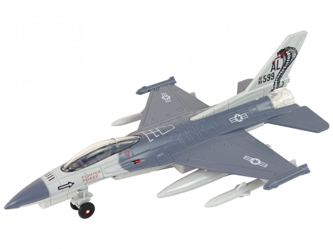 Samolot Fricative Drive Lights Sounds 1:72 szary