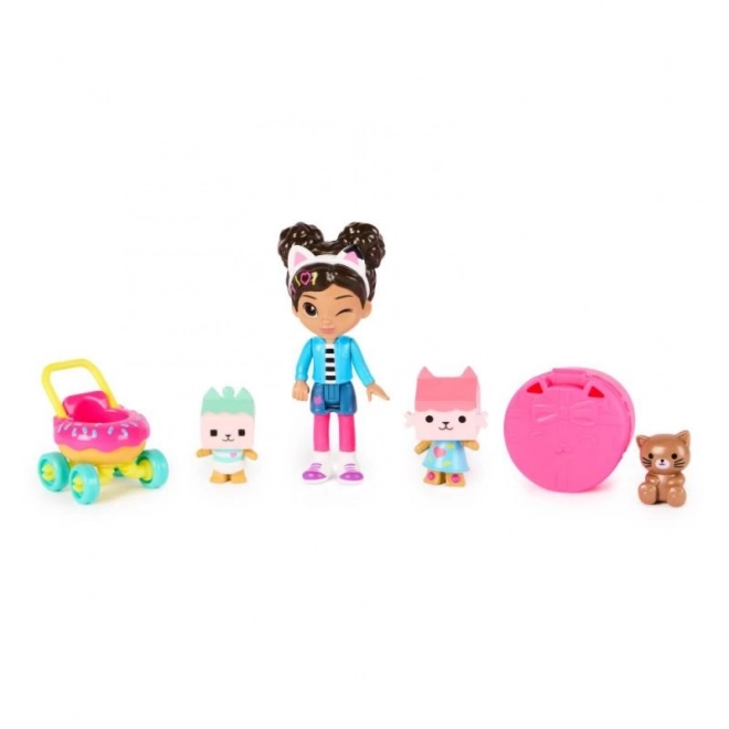 Gabby Dollhouse Budowanie Zestaw z Figurkami i Akcesoriami
