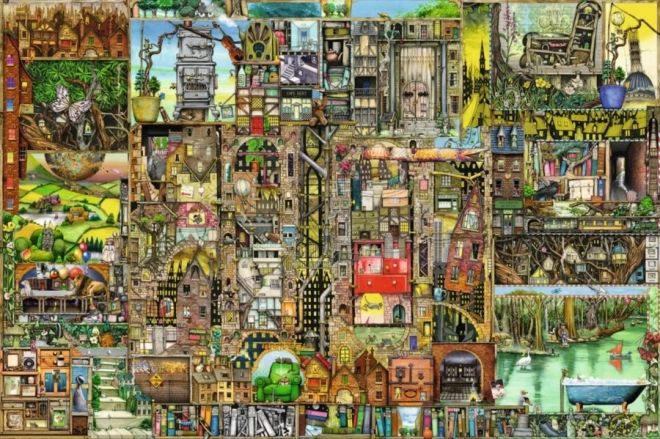 Ravensburger Puzzle Bizardne miasto 5000 szt.