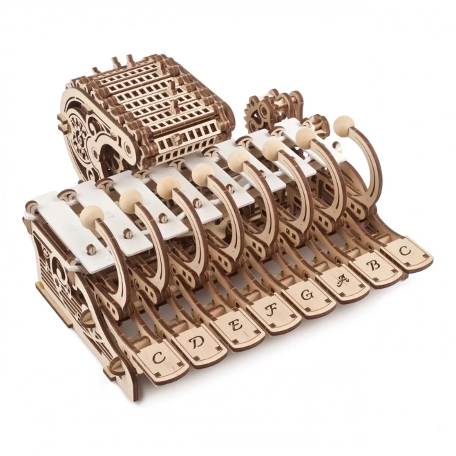 Ugears drewniany mechaniczny model instrumentu muzycznego Celesta
