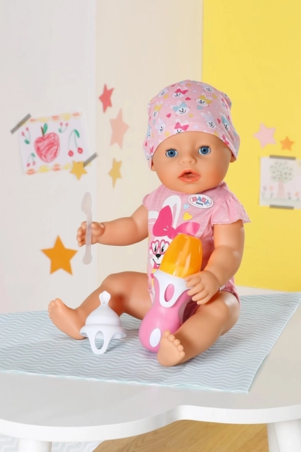 Interaktywna butelka i łyżeczka dla lalek BABY Born