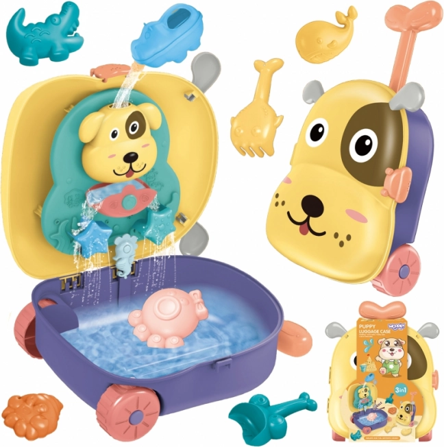WOOPIE 3w1 Wodna piaskownica Walizka – Piesek