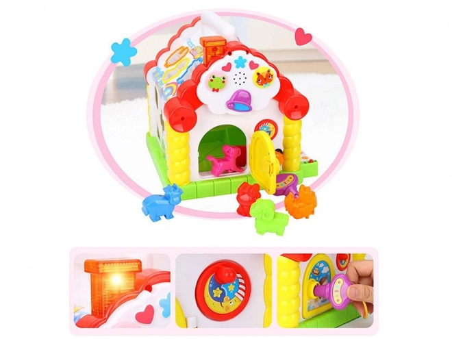 Interaktywny domek edukacyjny dla dzieci