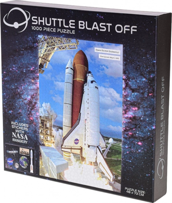 Puzzle NASA – start wahadłowca (1000 elementów)