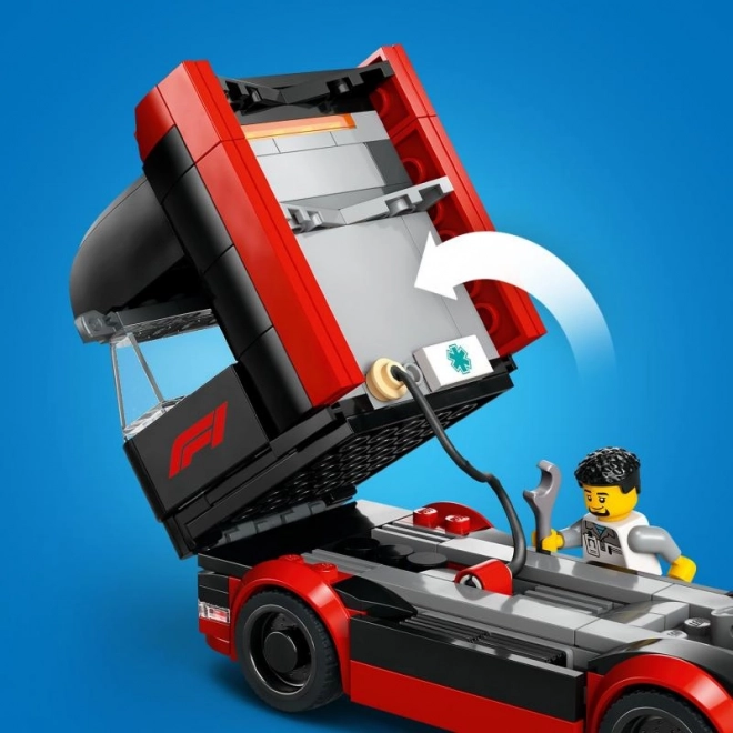 LEGO® City 60445 Ciężarówka F1® z samochodami F1® RB20 i AMR24