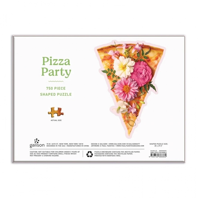Galison Puzzle Pizza Party 750 elementów