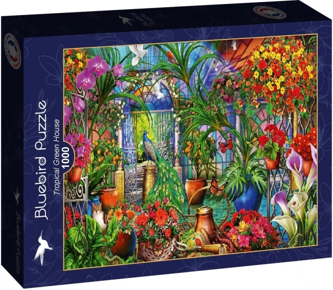 Puzzle Tropikalna szklarnia 1000 elementów
