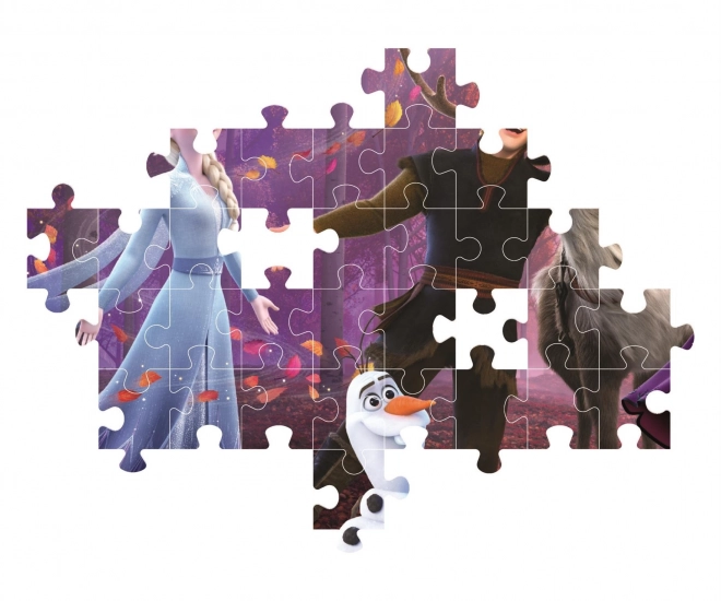 CLEMENTONI Puzzle Kraina Lodu 104 elementy
