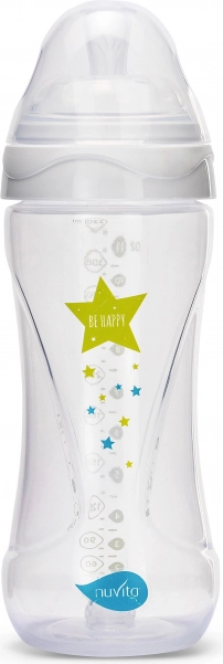 Butelka 330 ml, transparentna biel