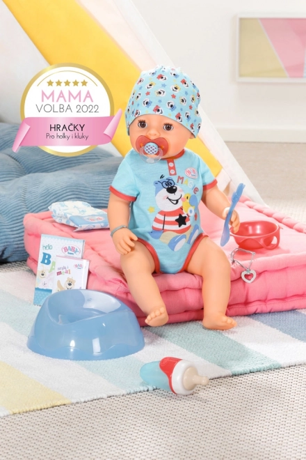 BABY born z magicznym smoczkiem, chłopiec, 43 cm