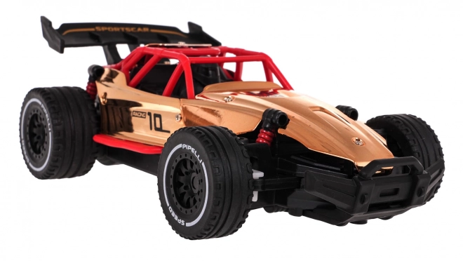 RACING 01 Złote R/C metalowe auto