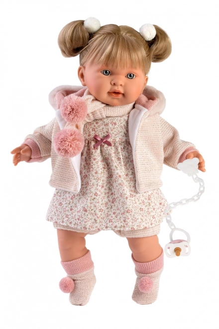 Realistyczna mówiąca lalka Llorens Alexandra 42 cm